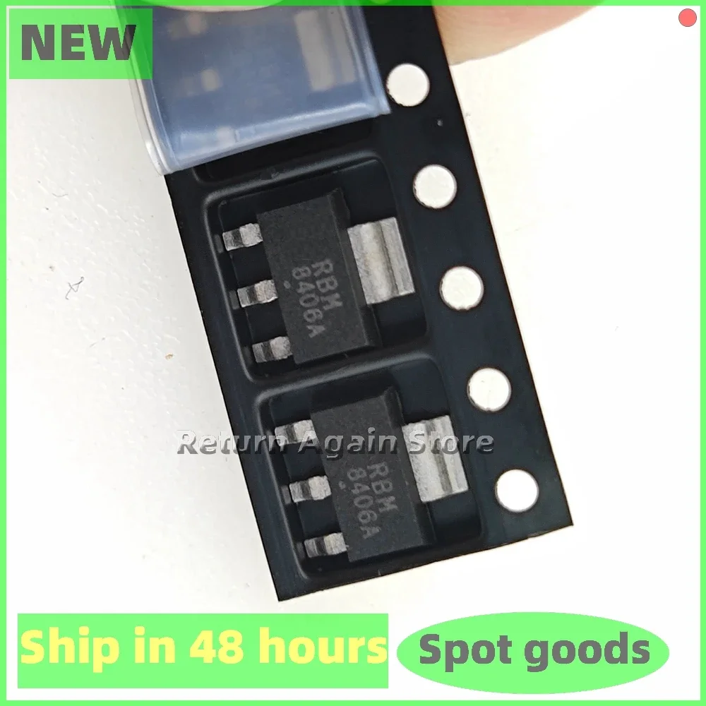 10PCS/LOT NEW silkscreen 8406A Transistor  NCV8406ASTT1G SOT-223 Common SMT voltage stabilizing chip ICs
