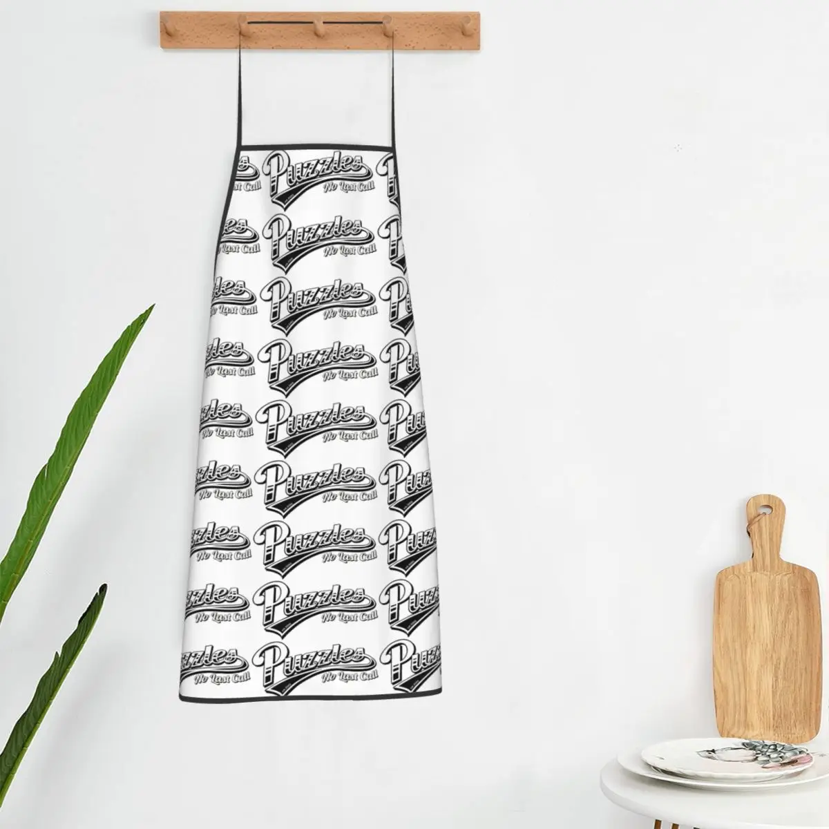 Puzzles Bar - How I Met Your Mother Aprons Chef Cooking Tablier Waterproof Bib Kitchen Cleaning Pinafore for Women Men Painting