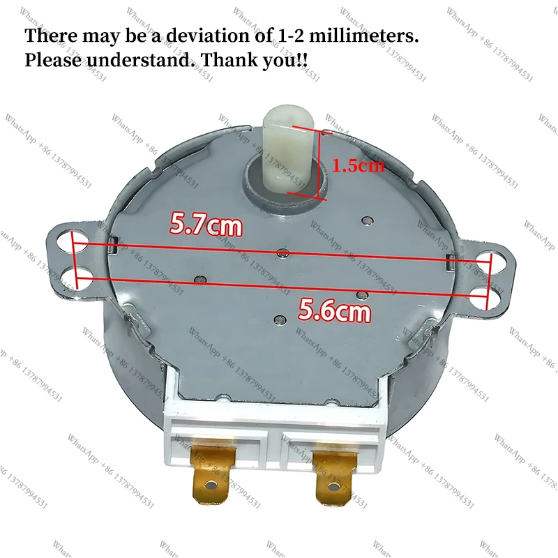Microwave oven synchronous motor to tray motor 49TYZ-A2 AC 220V-240V