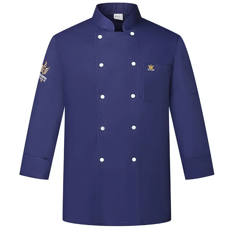 Cooking Soft Size Service Food traspirante Catering Uniform Chef Plus Coat Jacket Bakery Cook Kitchen Restaurant