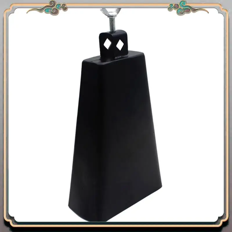 

Durable 7/Inch Fleet Jazz Drum Cowbell Metal Steel Cattlebell Cowbell Personalized Cow Bell Drums Percussion Instruments
