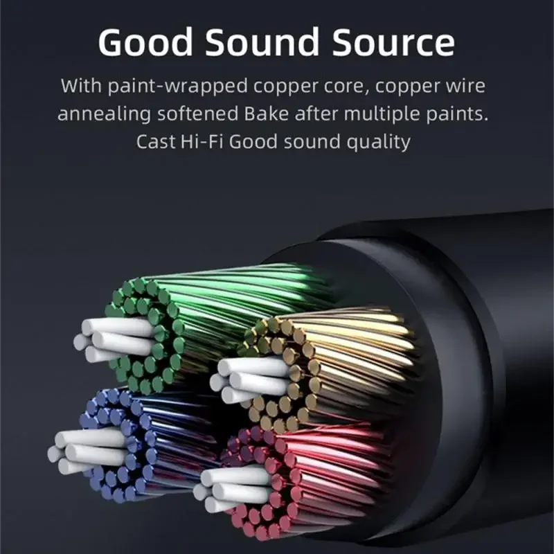 Headphone Splitter For Computer 3.5mm Female To 2 Dual 3.5mm Male Converter Mic AUX Audio Y Splitter Cable Headset To PC Adapter