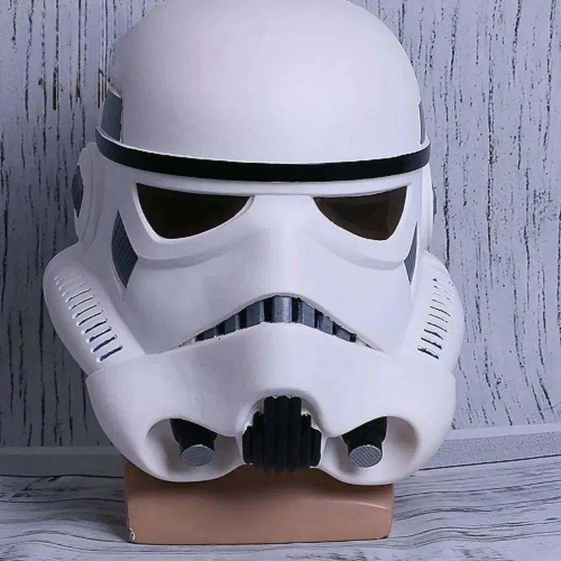 Cosplay SW Helmet Stormtrooper Helmets Mask Wearable Masks Full Face Hard PVC Adult Man Halloween Party Prop lf[5