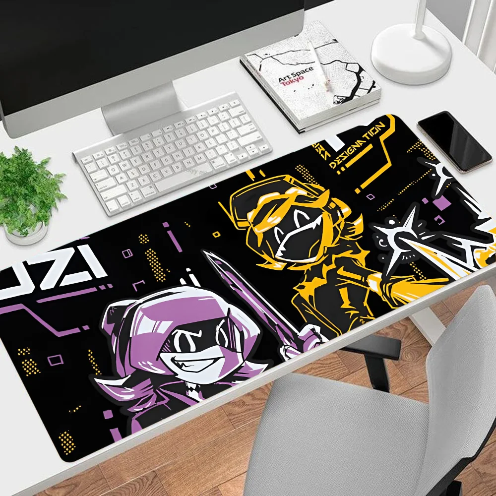 Murder-Drones ANIME 80x30cm XL Lockedge Office Computer Desk Mat Table Keyboard Big Mouse Pad Laptop Cushion Girls Bedroom