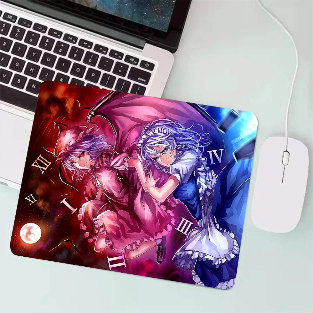 Sakuya Izayoi Small Gaming Mouse Pad PC Gamer Keyboard Mousepad Computer Office Mouse Mat Laptop Carpet Anime Mause pad Desk Mat