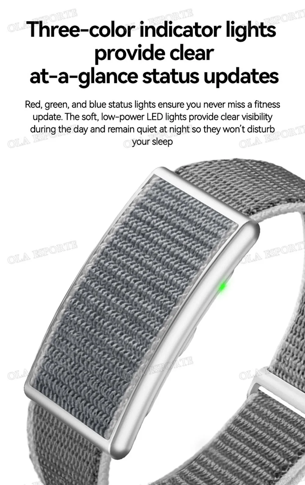 Smart activity tracker met hartslagmeter en bloeddrukmeter voor dames heren_voghion.com