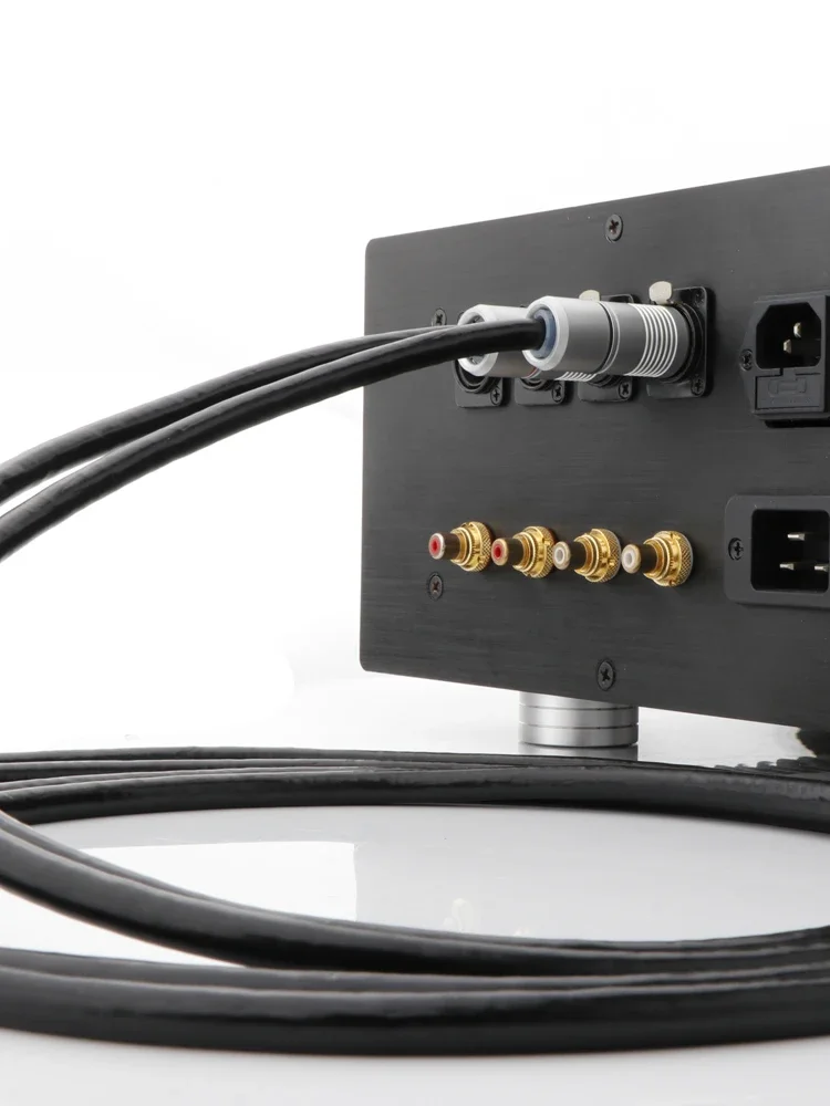 Preffair X430 99,998 % Silber XLR-Kabel HiFi-Audio XLR symmetrisches Kabel Interconnect versilberter Stecker massiver PSS-Kern aus reinem Silber