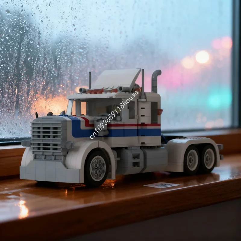 

815 деталей MOC: Модифицированная модель, конструктор, архитектурные блоки, DIY, креативный рождественский подарок, развивающая игрушка для детей, на день рождения