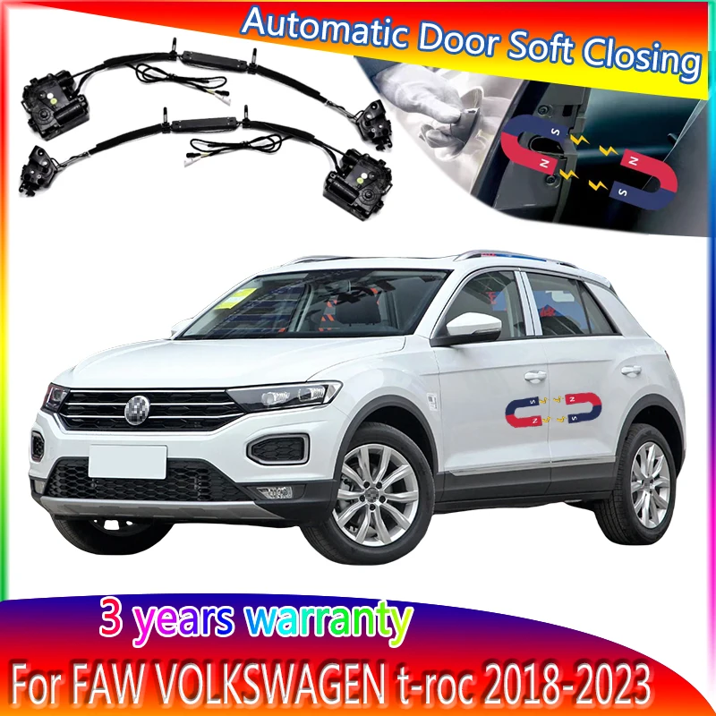 

4 шт., автомобильный привод для замка дверей Volkswagen t-roc 2018-2023