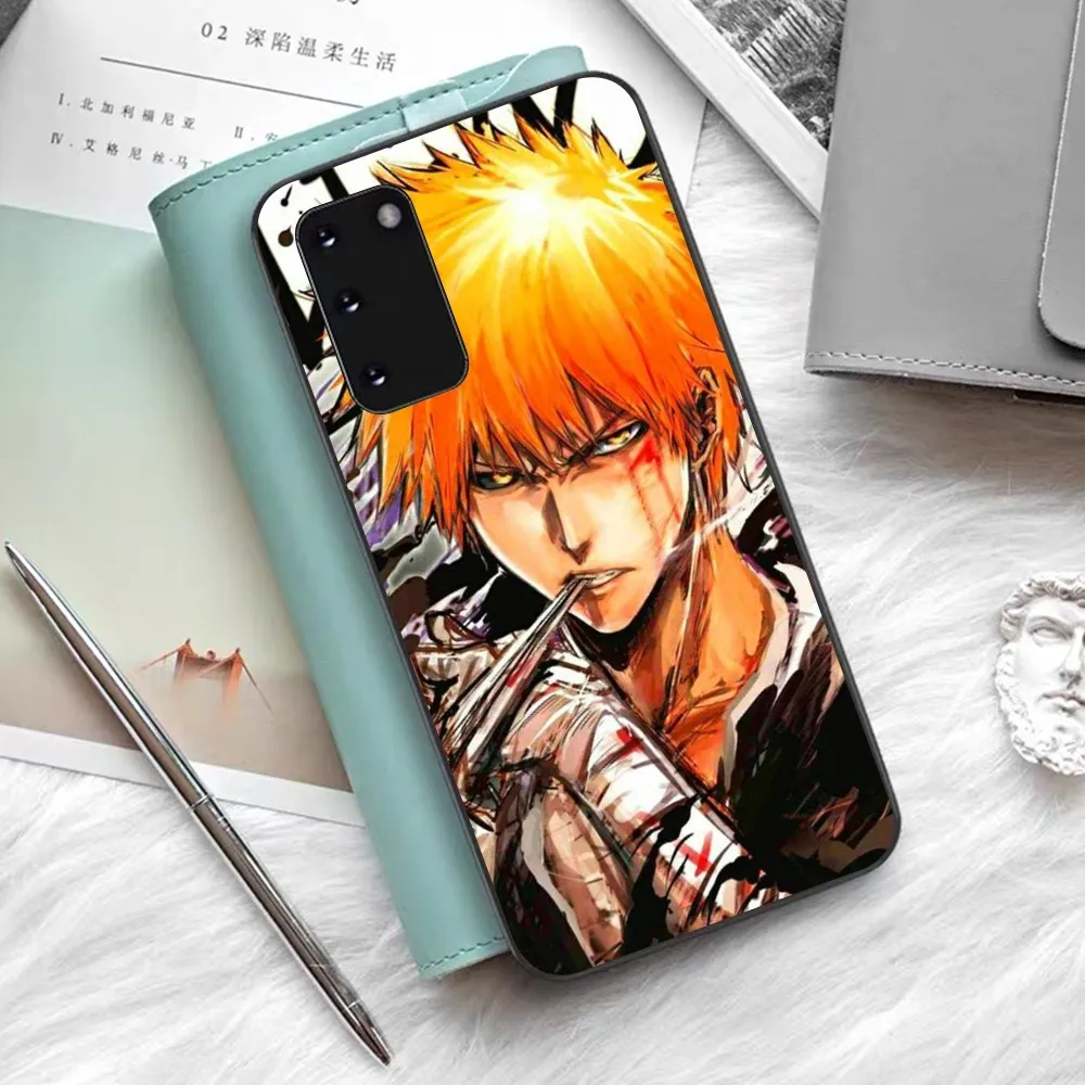 Bleach Anime Kurosaki Ichigo Phone Case For Samsung S 9 10 20 21 22 23 30 23plus lite Ultra FE S10lite Fundas