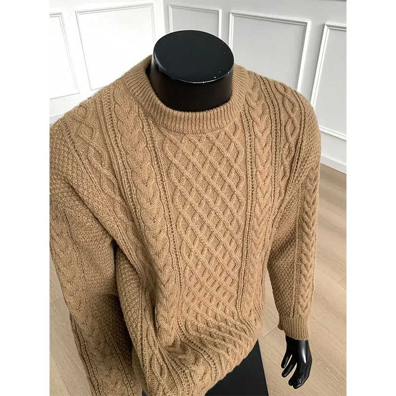 

Уютный зимний джемпер унисекс, большой рождественский свитер для мужчин и женщин, мягкий повседневный вязаный пуловер с длинными рукавами, топ для холодной погоды, M-3XL