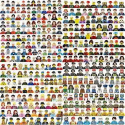 5000 styles Designated style Norepeat City Figures Movie Characters Worker Police Soldier Ninja Superheros Building Block Bricks