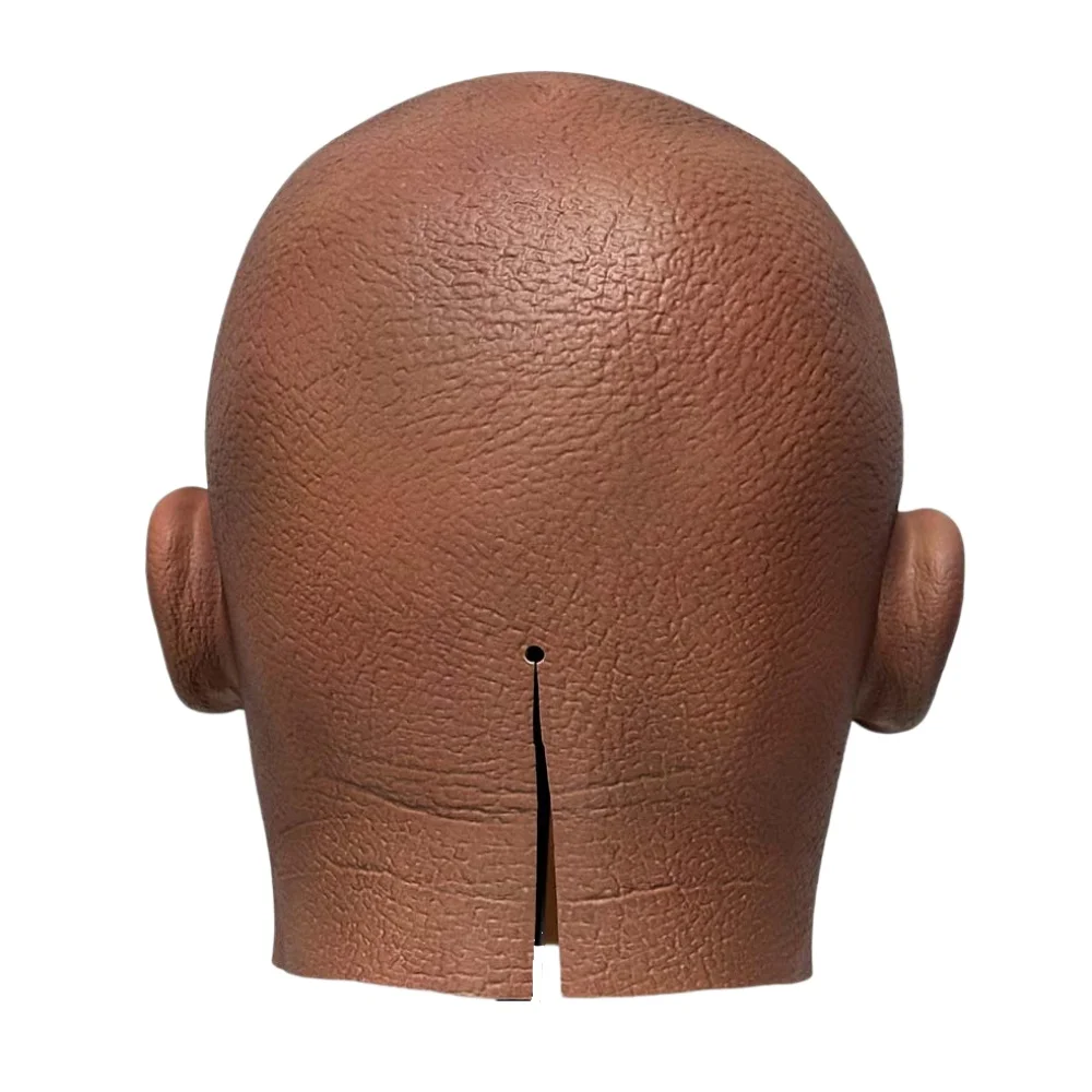 Lebensechte Mike Tyson Latex-Vollkopfmaske für Halloween, Cosplay, Boxparty, Streich, Karneval, Maskerade, Kostümzubehör – Detail 6