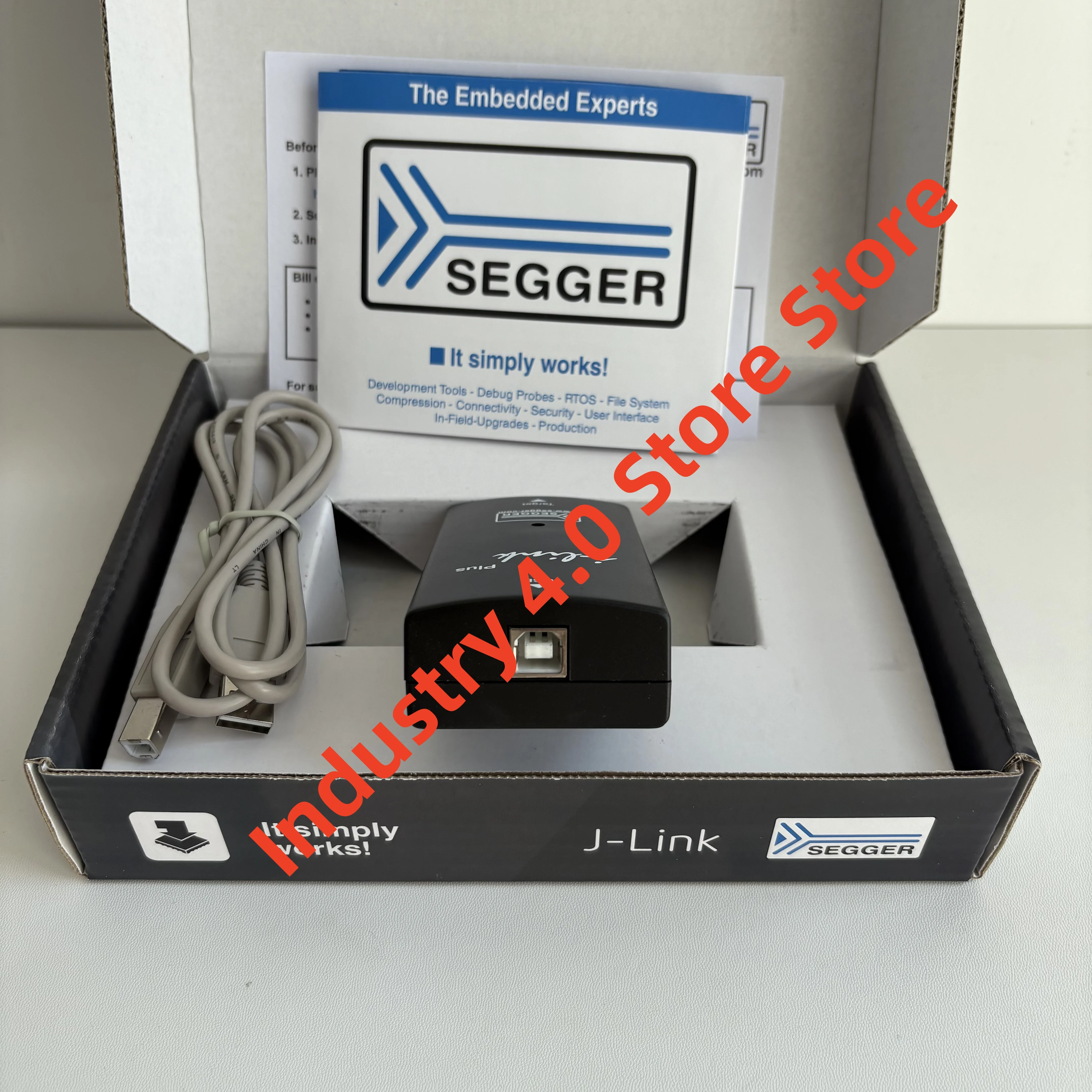 ใหม่ต้นฉบับ J-link Plus 8.08.28 เครื่องจําลองการเผาไหม้