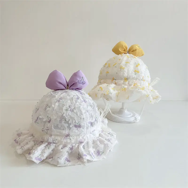 2025 أربعة مواسم البوليستر الكرتون قبعة بحافة صياد قبعة السفر في الهواء الطلق قبعة قبعة واقية من الشمس القبعات للبنين والبنات 11