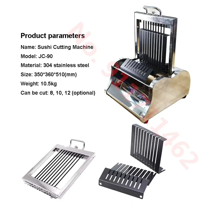 Commercial Manual Sushi Cutting Machine Rice Roll Slicer Sushi Roll Cutter for Catering Shop