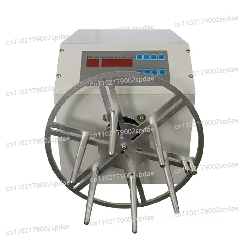 400W Semi Automatic Wire Winding Machine Max 8mm Wire Diameter 10m For USB Telephone AC DC Power Cord
