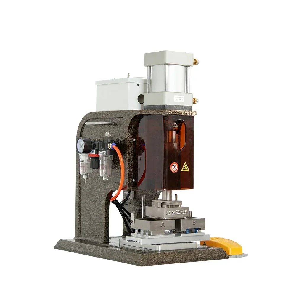 Wholesale High Quality Angular Corner 50x50mm Pneumatic Fridge Magnet Button Maker Button Making Machine