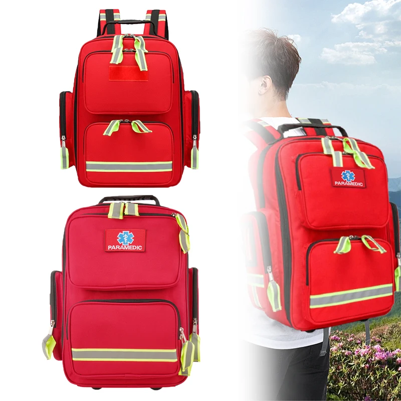 Plecaki outdoorowe torby medyczne plecaki ratunkowe torby ratunkowe na kemping torby survivalowe zestawy pierwszej pomocy dla rodziny lub nerki