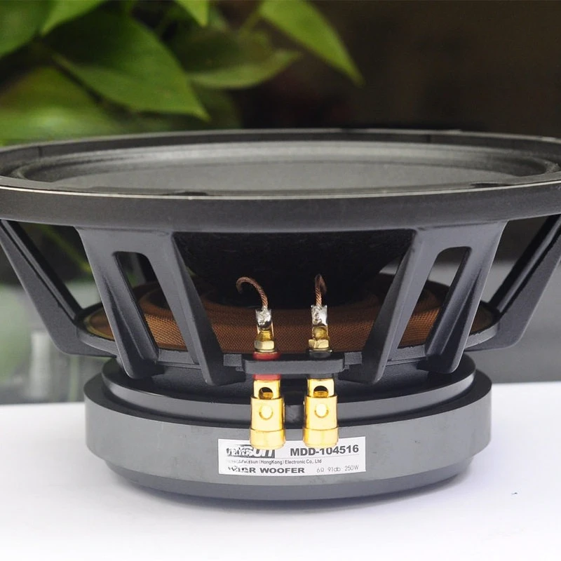 SOTAMIA 1PCS 10 Inch Subwoofer 6 Ohm 250 Watt Aluminum Frame Large Magnetic Steel KTV Card Package Speaker Mid Subwoofer Speaker