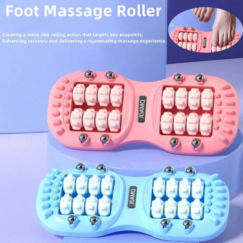 

Роликовый массажер для ног Массаж ног Магнитный ролик для облегчения подошвенного фасциита Многоточечный массаж ног Восстановление мышц тканей