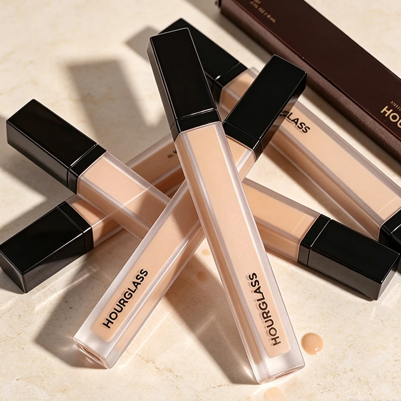 Fashion Hourglass Light Thin Natural and Lasting Face Concealer Powder Blusher Moisturizing Matte Lipstick Oil Control Cosmetics