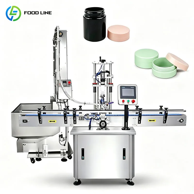 Automatic Capping Machine Bottle Capper Equipment For Beverage Food Industry Customized