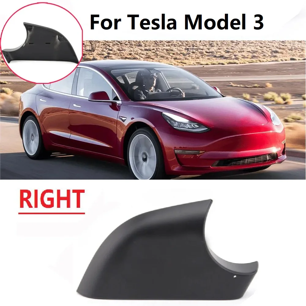 

Right Passenger Side Door Wing Mirror Cover Lower Holder For Tesla Model 3 17-21 Durable Car Mirror Cover Lower Holder