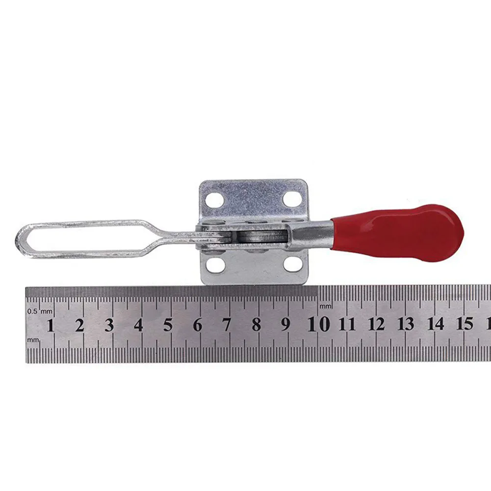 Metal Horizontal Quick Release Hand Tool Toggle Clamp Anti-Slip U Shape Toggle Clamp Holding Capacity Push Pull Toggle Clamp
