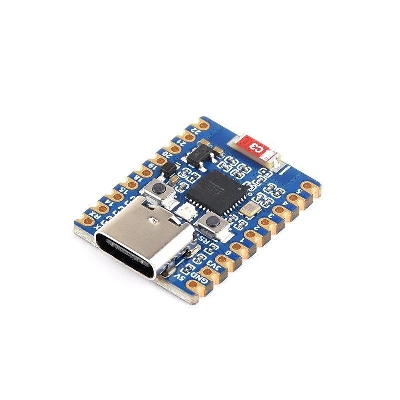 For ESP32-C6 Mini WiFi 6 Development Board, Dual Processor Solution, Bluetooth 5 Optional Plus Soldered Yellow Pin