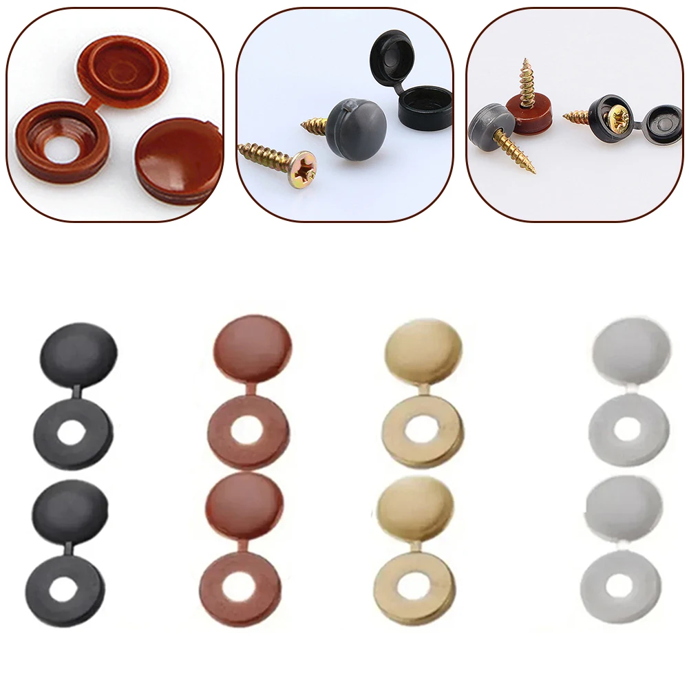 Nuts Fixing Hinged Plastic Button Nuts Bolts Plastic Decorative Hardware Durable Plastic Fixing Hinged Plastic