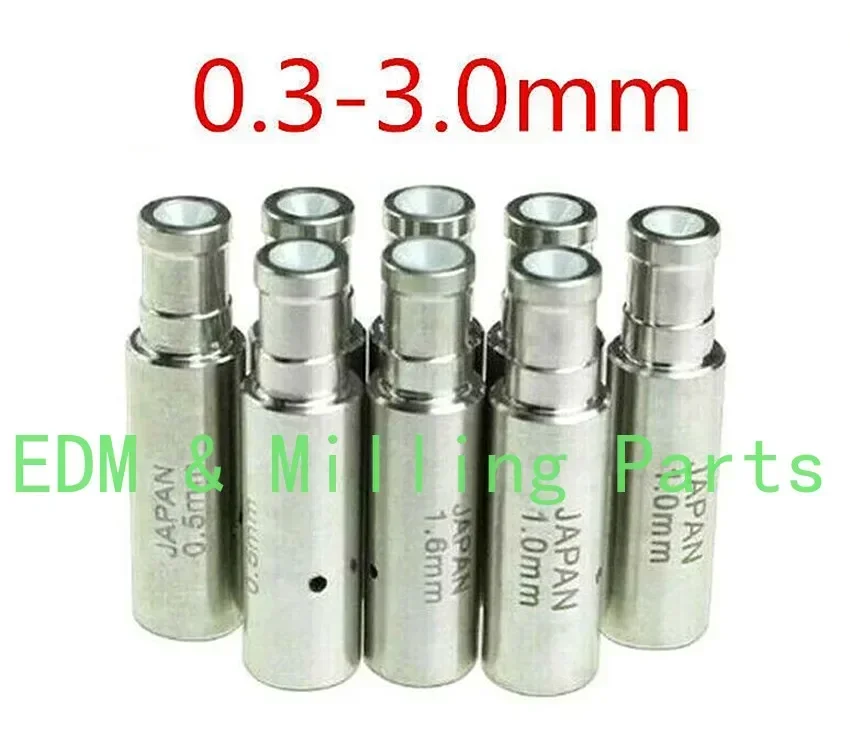 

2PCS EDM Drill Ceramic Electrode White Ceramic Guide 0.3mm-1.6mm Machine CNC Tool For EDM Wire Cut Mill Part