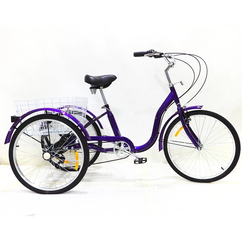 

Трехколесный велосипед для взрослых, большой трехколесный велосипед, 3-колесный трехколесный велосипед на заказ, 24 дюйма