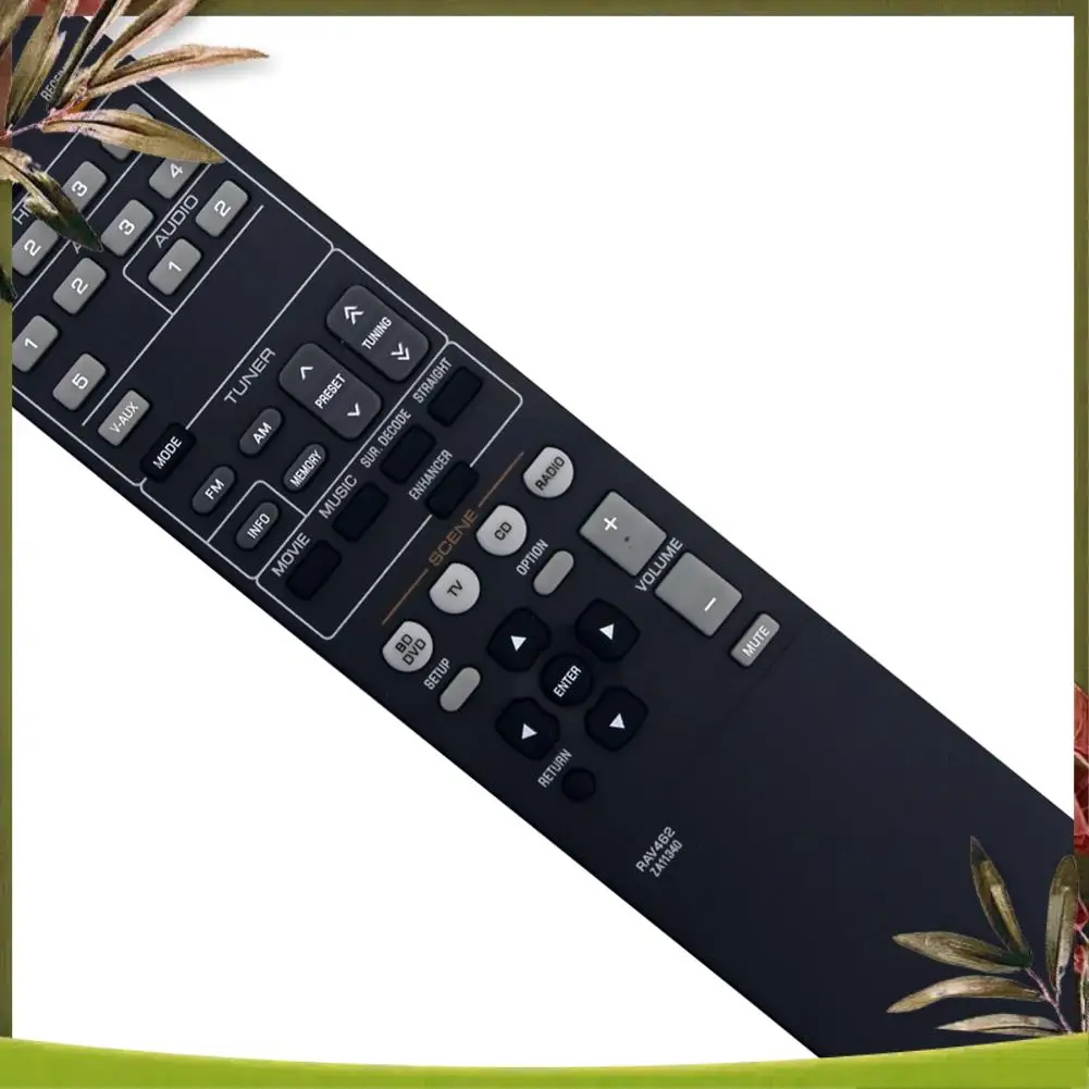 New-RAV462 ZA11340 Remote Control Replace For Yamaha AV Receiver HTR-2866 HTR2866 Stereo System