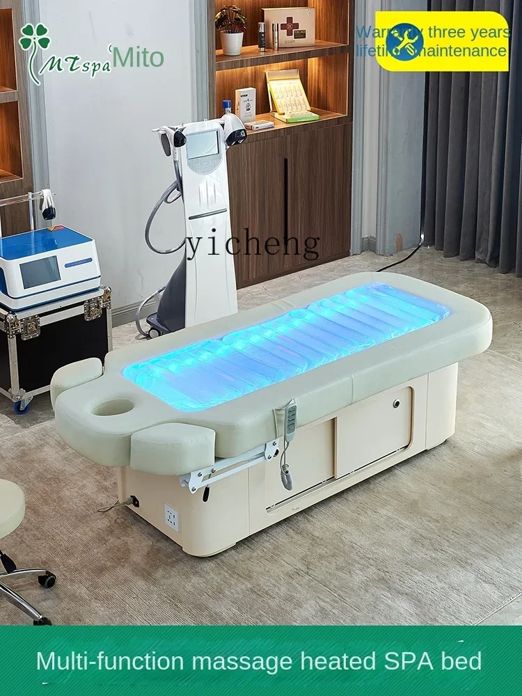 XL Electric Beauty Bed Spa Bed Beauty Salon Special Water Bed Multifunctional Solid Wood