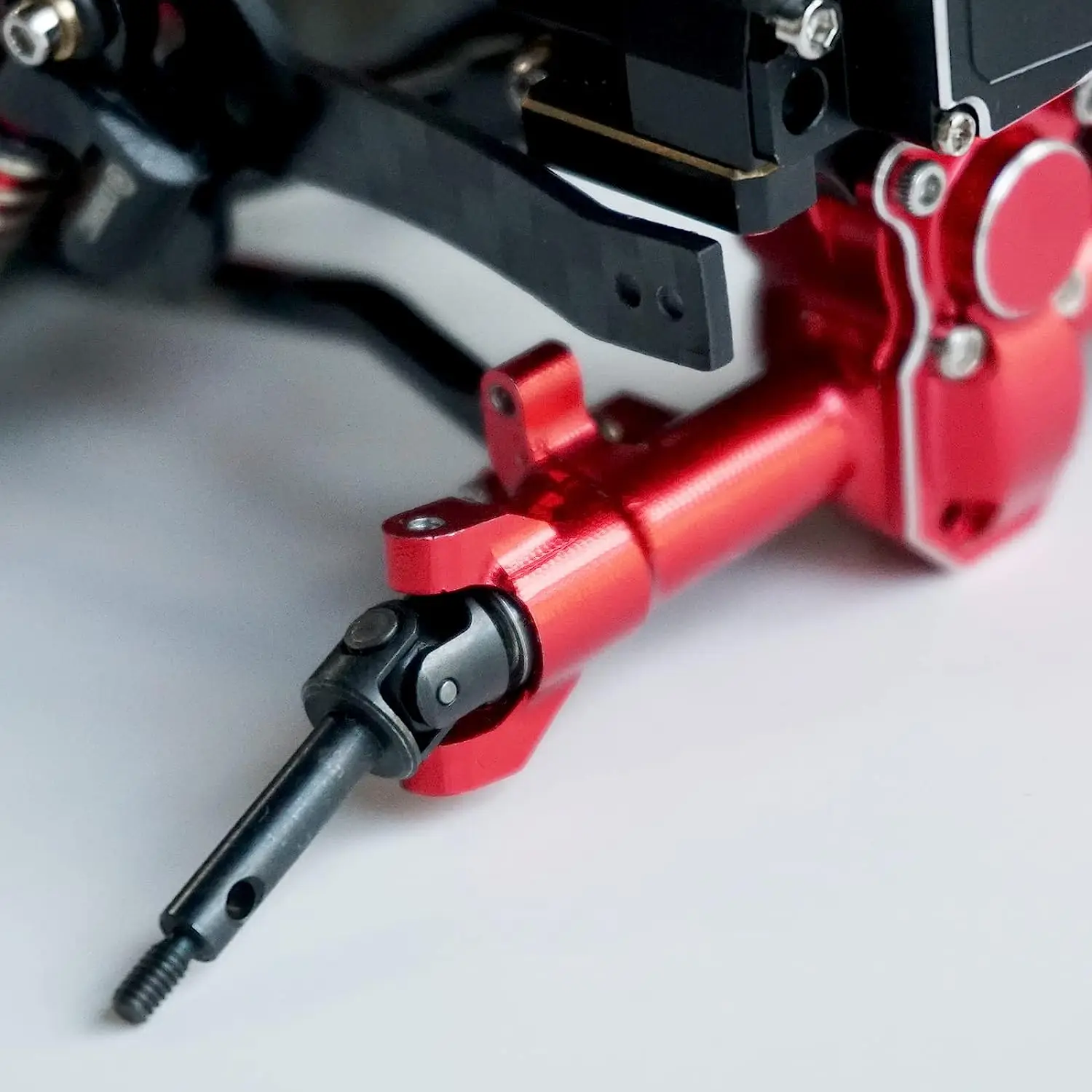 OGRC 1/24 Steel Front Axle Drive Shaft CVD Set for 1/24 Axial SCX24 C10/JLU/Bronco/Gladiator/Deadbolt Upgrades Parts-2pcs