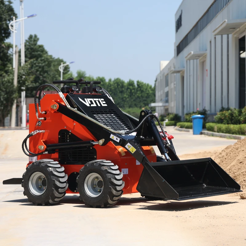 2022 first product small skid steer front end loader with bucket mini skid steer loader attachment skidsteer
