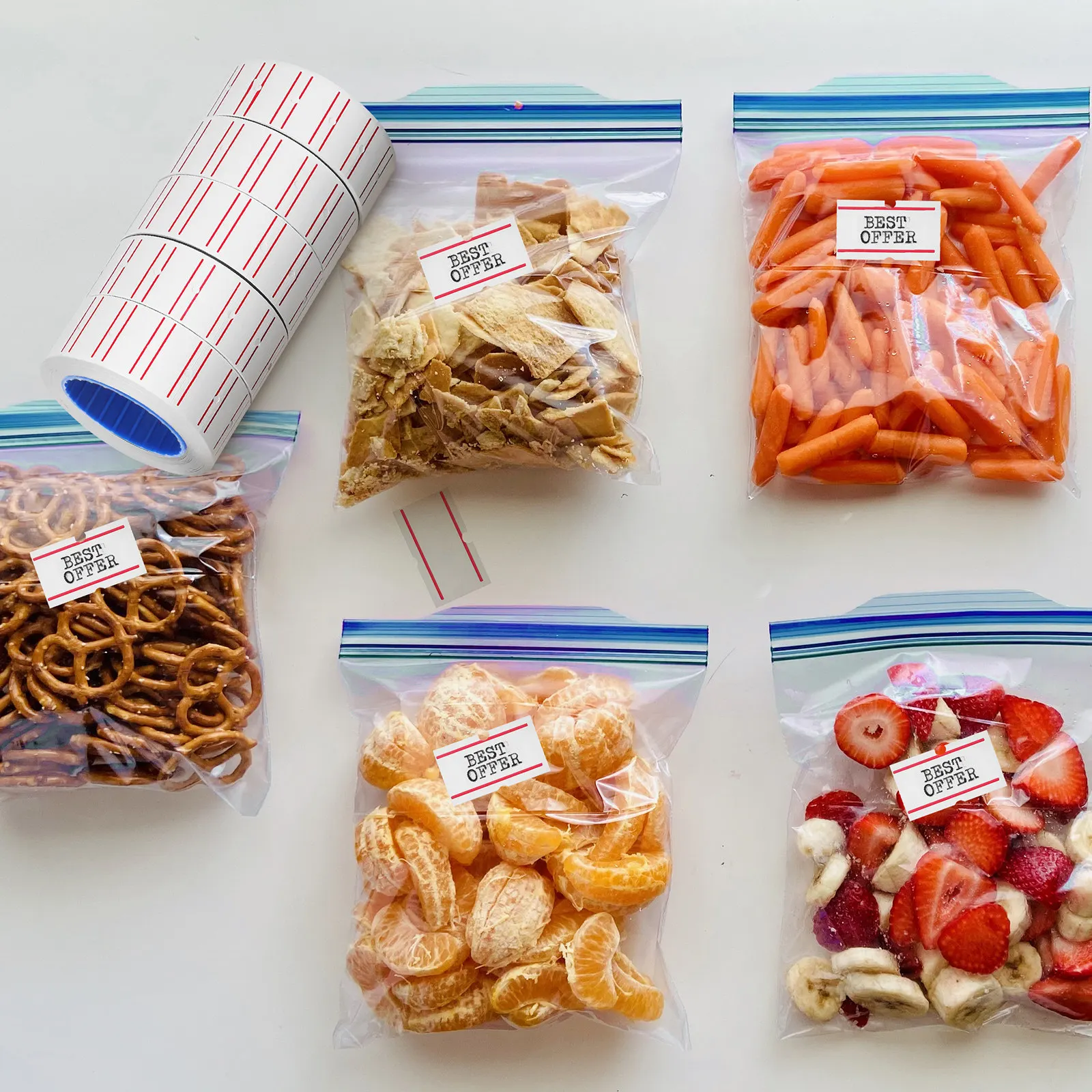 

10 Rolls Price Marker Labeler Refill Sticky Pricing Labels for Sale Tags Small Business Clear Readable Design Sticker Price Tags