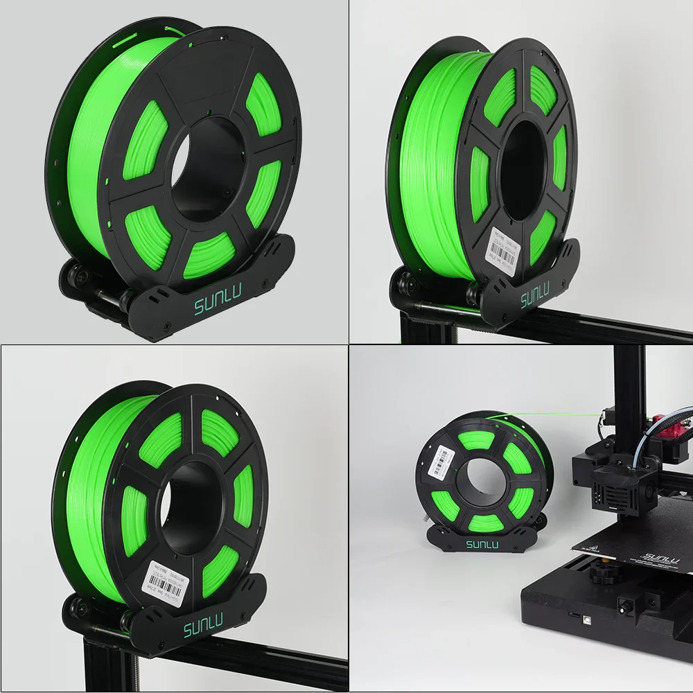 For SUNLU Filament Holder Fit 1KG/2KG/3KG/5KG Spool Adjustable: 56mm to 140mm 3D Printer Filament Racket for 3KG Spool Holder