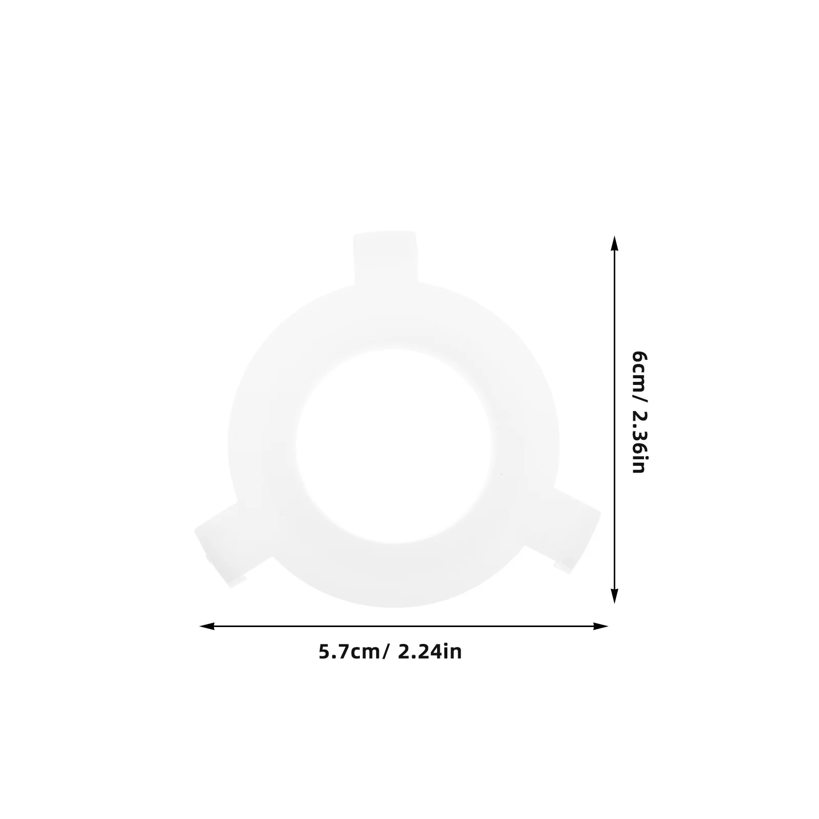 50Pcs Lampshade Converter Rings E27 to E14 Clip-on Socket Adapter White Plastic Reducer for Table Ceiling Lamps Light Fixture