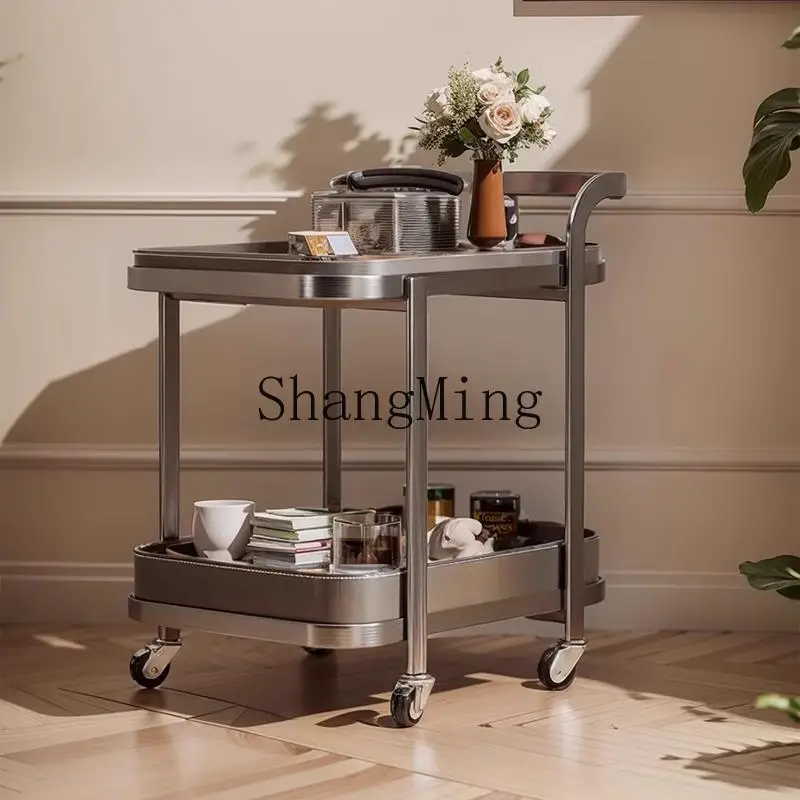 

LXY modern simple mobile trolley side few light luxury mobile sofa corner few