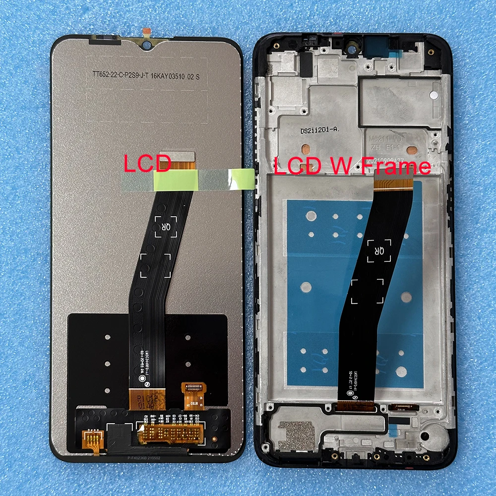 Original For TCL 20Y 20E 6156D 6125F 6125D 6125A LCD Screen Display Touch Panel Digitizer For TCL 20E 20Y LCD Frame