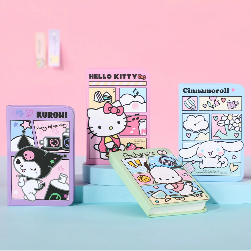 سانريو كورومي A7 دفتر 96 ورقة دفتر جدول الأعمال المنظم مخطط المحمولة للطلاب ملاحظة تدوين دفتر يوميات هدية عيد ميلاد