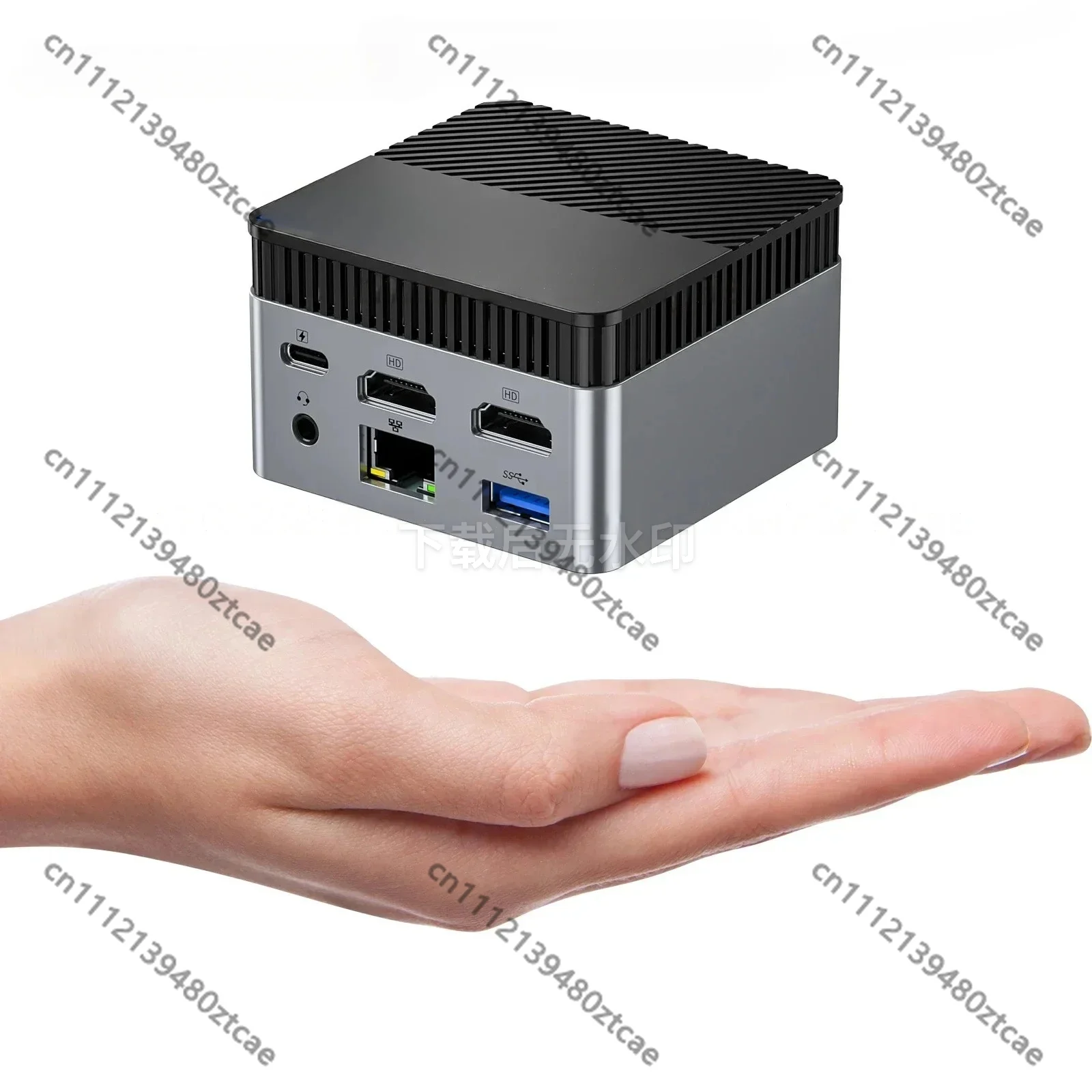 Alder Lake N97 Mini PC Windows 11 Pro DDR5 4800MHz 12GB 256GB NGFF SSD WiFi 5 BT5.0 Portable Pocket Desktop Computer