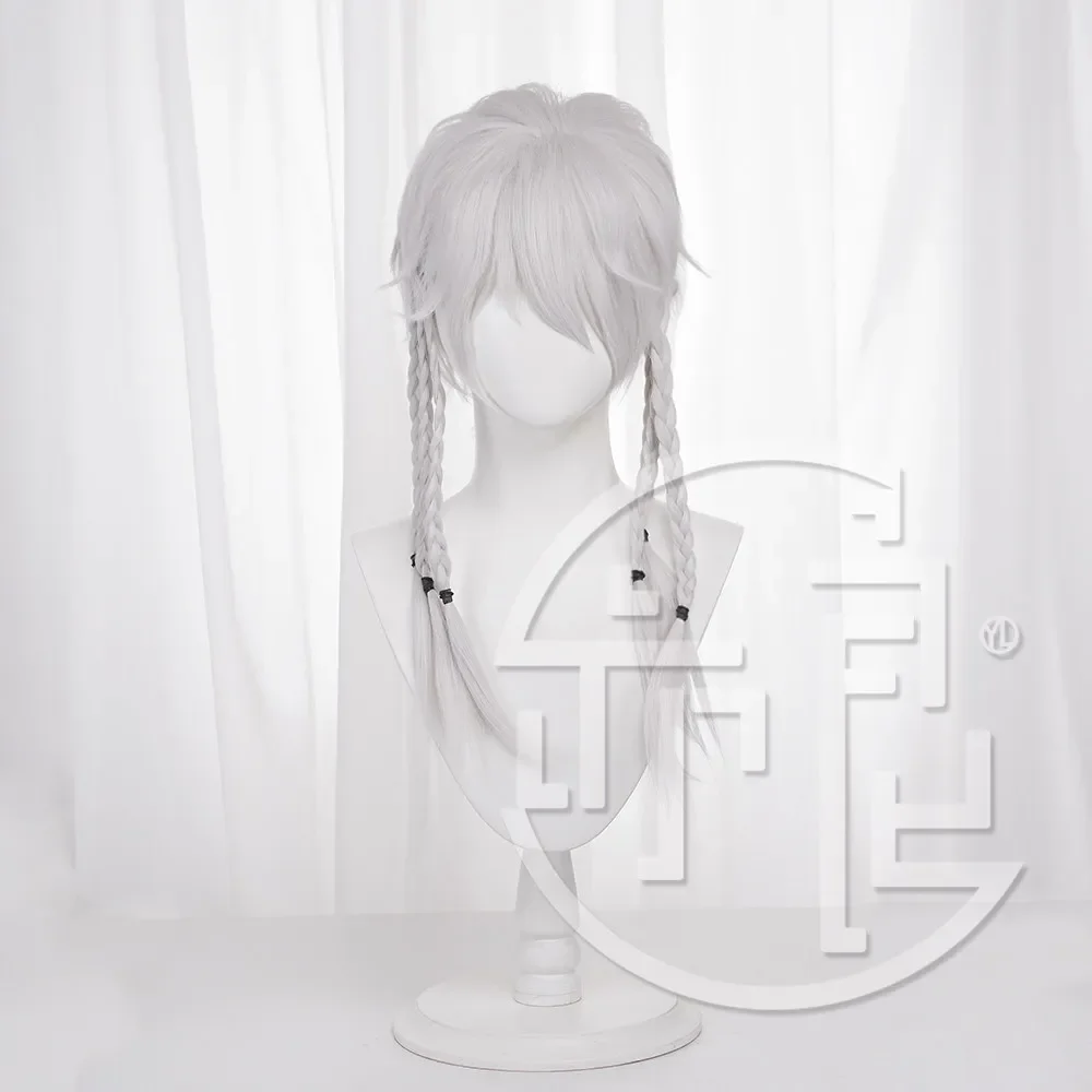 Anime Identity V Night Watch Solar Eclipse Cosplay Wig Halloween Carnival Party Props Synthetic Hair + Wig Cap