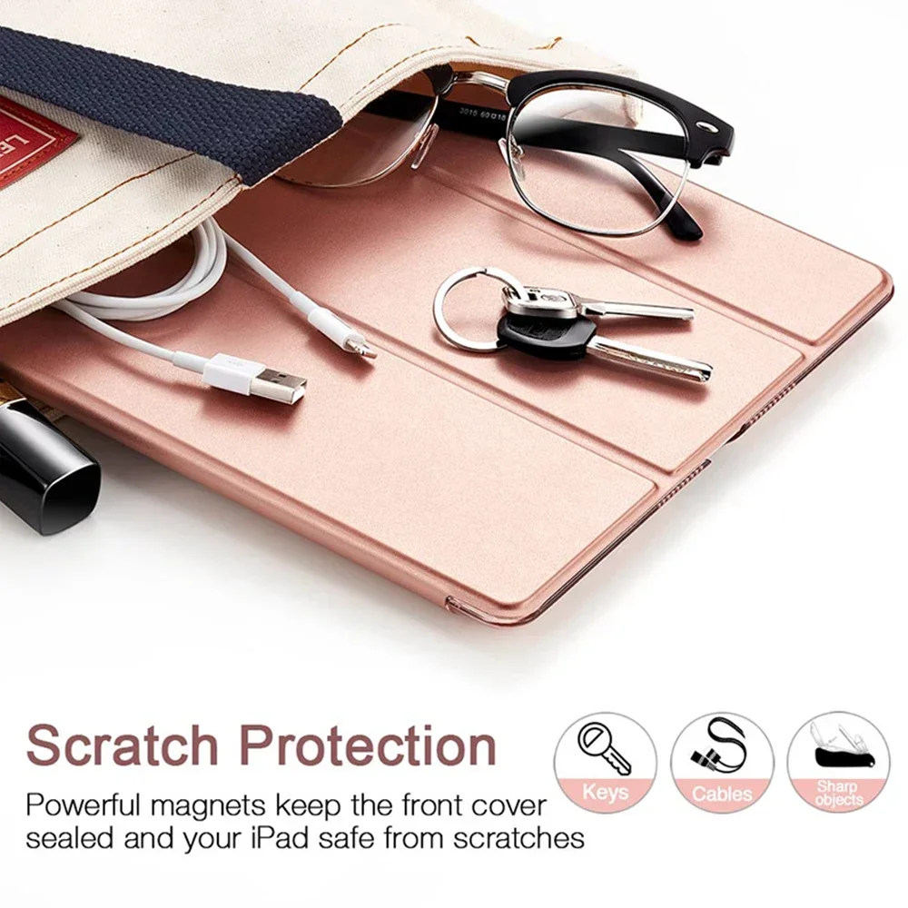 PU Leather Case For ipad 2th 3th 4th 5th 6th 7th 8th 9th 10th Generation Smart Cover Funda For iPad Mini Air 1 2 3 4 5 6 Pro 11