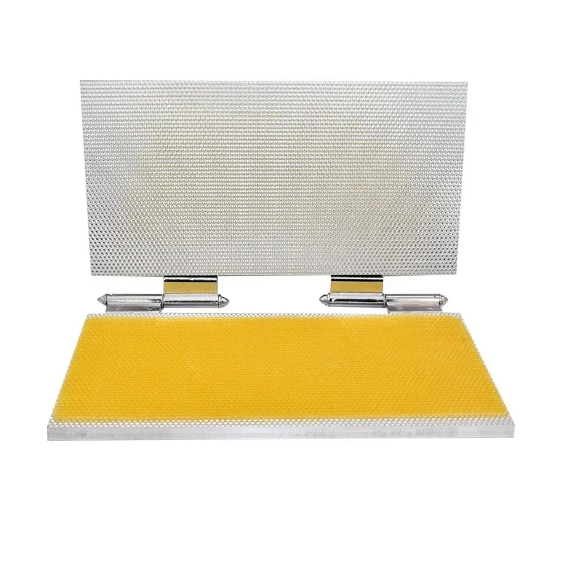 

Aluminum Alloy Beeswax Foundation Machine Beeswax Foundation Sheet Mold Printer Bee Wax Embossing Mold Beekeeping Equipment