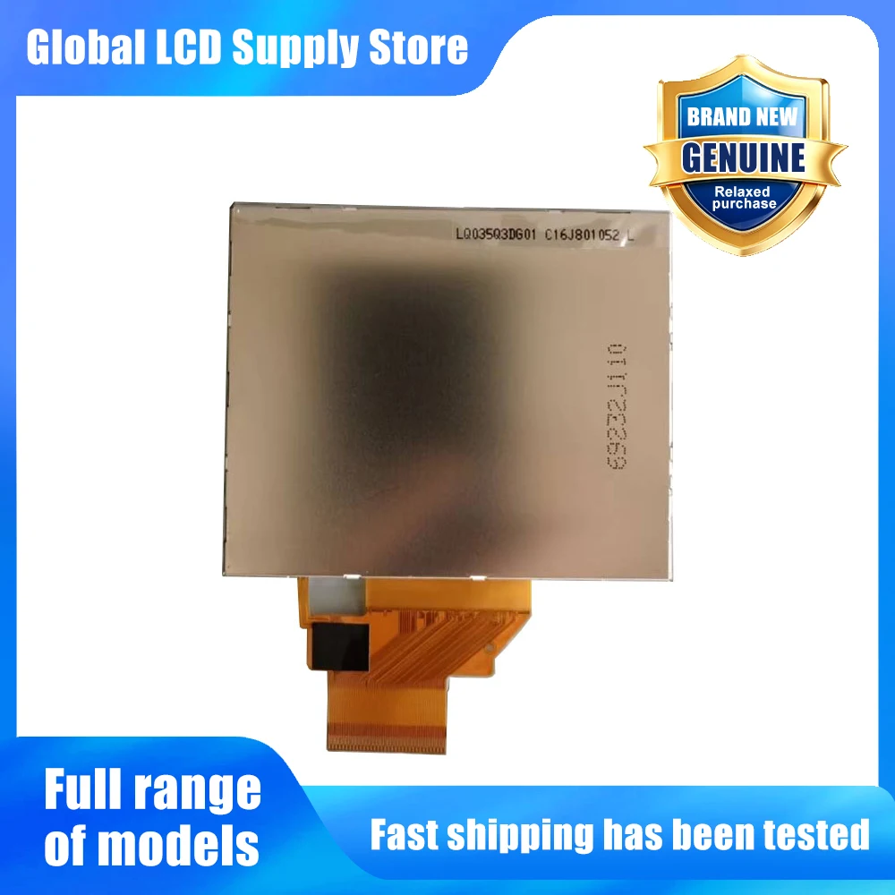 LQ035Q3DG01 3.5 Inch LCD Display Screen Panel Original for 67 Pins FPC New
