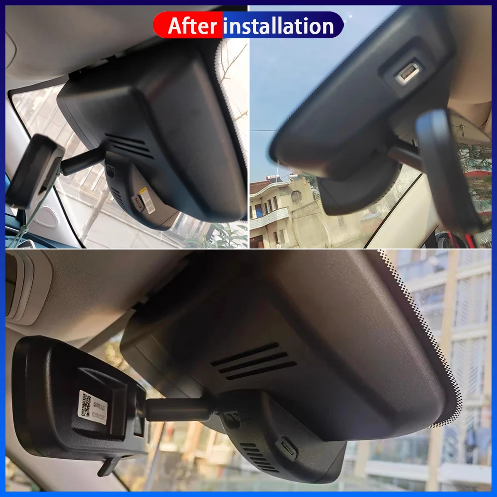 Alta qualidade para gwm ora 03 bom funky gato haomao 2020-2025 dash cam câmera dvr 4k visão noturna wifl plug and play gravador de vídeo