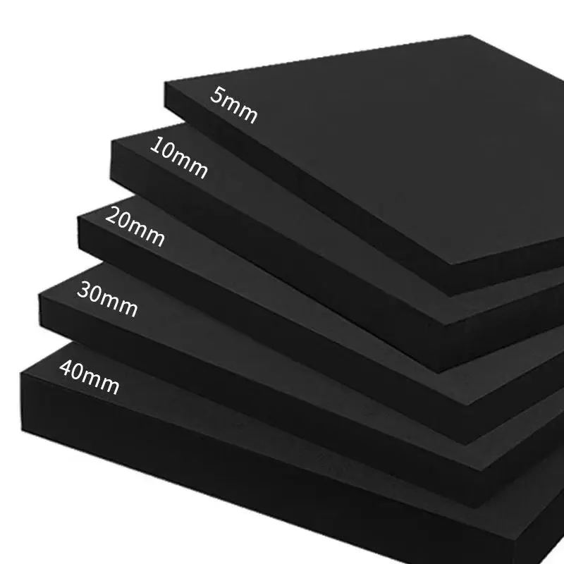 

Черная нейлоновая доска/черная пластиковая доска PC/ABS/POM/PA/PE/PP/UPE черный ABS + обработка печатной платы